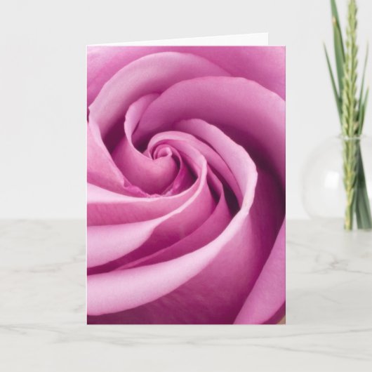 Rose Plier À La Carte De Voeux De Parfait (Devant)
