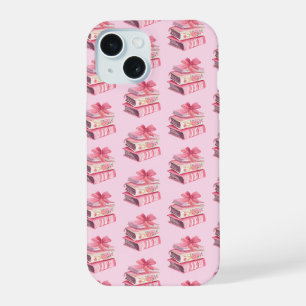 Rose poudrée aquarelle bow lecture amour girly