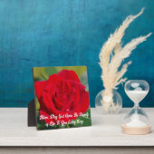 Rose pour maman Plaque de table avec de l'Easel (Insitu)