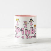 Rose pour une tasse personnalisable de traitement (Centre)