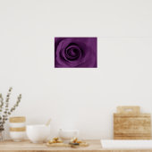 rose pourpre d'Etsy Poster (Cuisine)