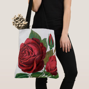 Rose Print Rochester Lithograferen en Drukkerij Co Draagtas