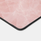 Rose Quartz Crystal Desk Mat (Coin)
