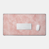 Rose Quartz Crystal Desk Mat (Clavier et souris)
