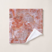 Rose Quartz Crystal Élégant Serviettes De Bain (Gant de toilette)