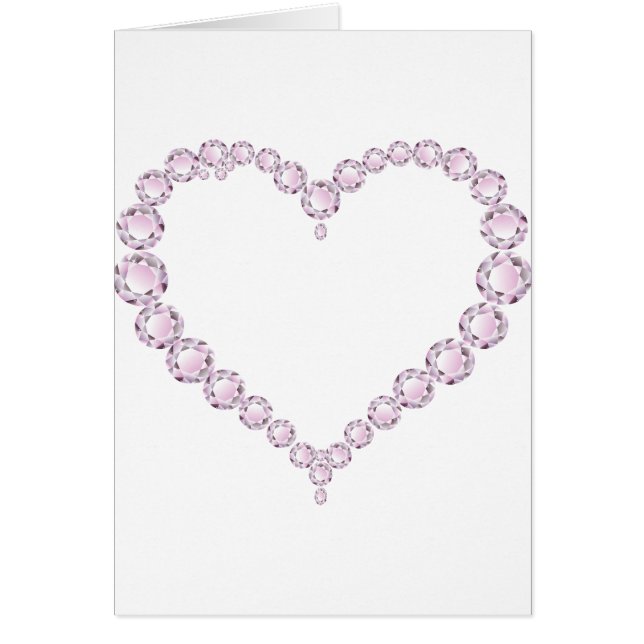 Rose Quartz Gem Heart (Devant)