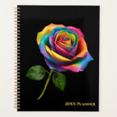 Rose Rainbow Long Stem (Devant)