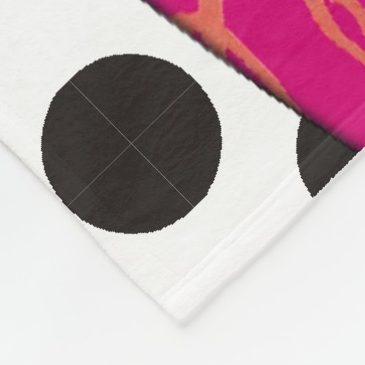 Rose retiré de couverture d'ouatine de chat (Coin)