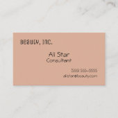 Rose robuste Cartes de visite solides (Devant)