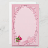 Rose Romance - Papeterie (Devant / Derrière)