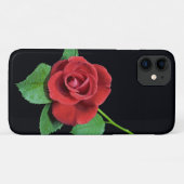 Rose romantique iPhone 11 Coque (Dos (Horizontal))