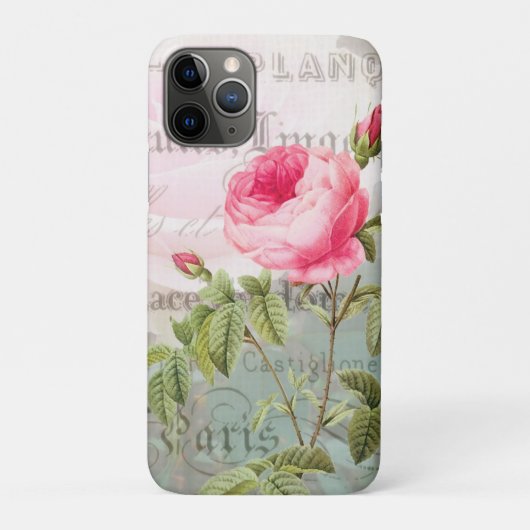 Rose Romantique iPhone 11 Pro Coque-Mate coque iph (Dos)