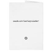 Rose rose avec art aquarelle orange (Dos)