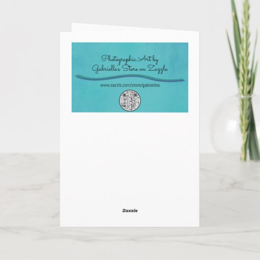 Rose Rose Bud Ouverture Art Carte Anniversaire (Dos)