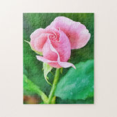 Rose Rose Bufleur Art Garden Puzzle (Vertical)