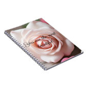 Rose rose - Carnet Spiral Booster (Côté Droit)