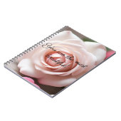 Rose rose - Carnet Spiral Booster (Côté gauche)