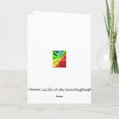 Rose rose, Carte de Sympathie (Dos)