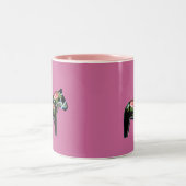 Rose rose Dala Cheval Mug (Centre)