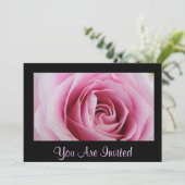 Rose rose Dans Les Invitations De La Pluie (Debout devant)