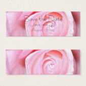 Rose rose, Enregistrer la date (Devant & derrière)