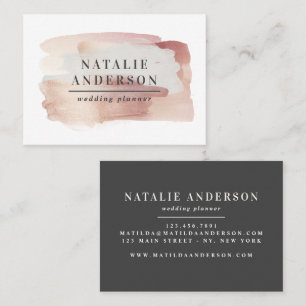 Rose rose girly or moderne design carte de visite