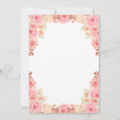 Rose Rose Gold Tiara Paris Quinceañera Invitation (Dos)