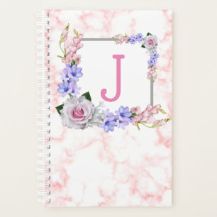 Rose rose monogramme