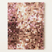 Rose rose noire noire noire Floral or (Dos)