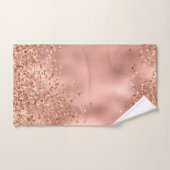 Rose rose  or Parties scintillant chic étincelle (Serviette à main)