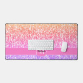 Rose rose orange parties scintillant scintille Mon (Clavier et souris)