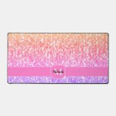 Rose rose orange parties scintillant scintille Mon (Recto)