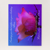 Rose rose Personnalisable Jigsaw Puzzle (Vertical)