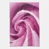 Rose rose pliée à la perfection - Serviette (Vertical)