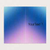 Rose, rose, rayures, ombre, dégradé rose (Outside Unfolded)