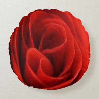 rose rose rond kussen