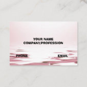 ROSE ROSE ROSE CARTE DE VISITE (Dos)