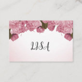 ROSE ROSE ROSE CARTE DE VISITE (Devant)