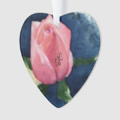 ROSE ROSE ROSE ROSE ROSE BUD VALENTINE ORNAMENT (devant)
