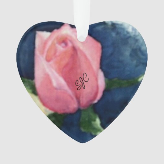 ROSE ROSE ROSE ROSE ROSE BUD VALENTINE ORNAMENT (devant)