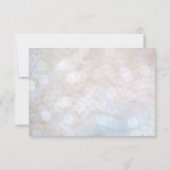 Rose rose rose | Silver Bokeh Wedding RSVP (Dos)