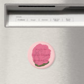 Rose rose, Sauvez les aimants de mariage date (In Situ (Lave-vaisselle))
