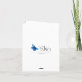 Rose rose vif merci carte d'ami (Dos)