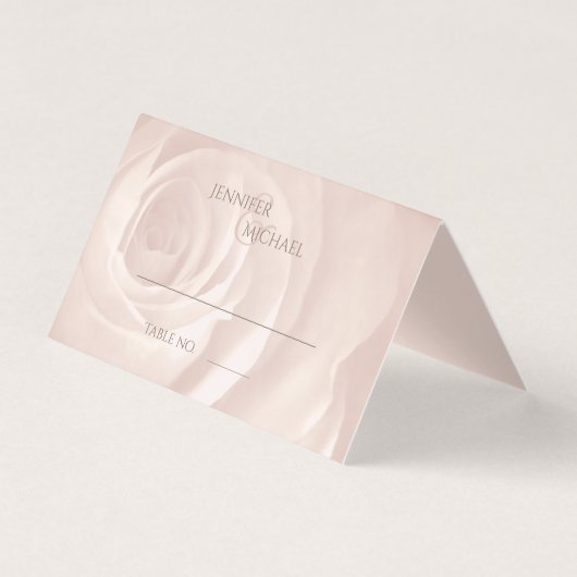 Rose rose vif simple élégante table d'invités de m (Front)