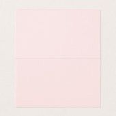 Rose Roses Eucalyptus Vert Mariage Carte Place (Inside Unfolded)