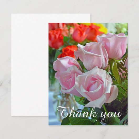 Rose roses merci (Devant / Derrière)