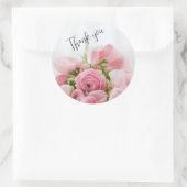 Rose roses merci sticker (Sac)