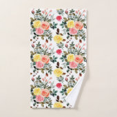 Rose rouge (Serviette à main)