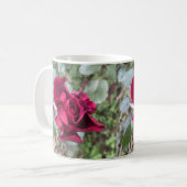 Rose rouge 15 Oz Café Mug (Devant gauche)