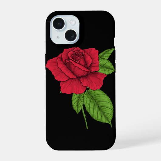 Rose rouge 2 (Verso)